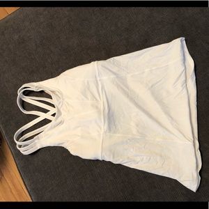 Lululemon white tank top